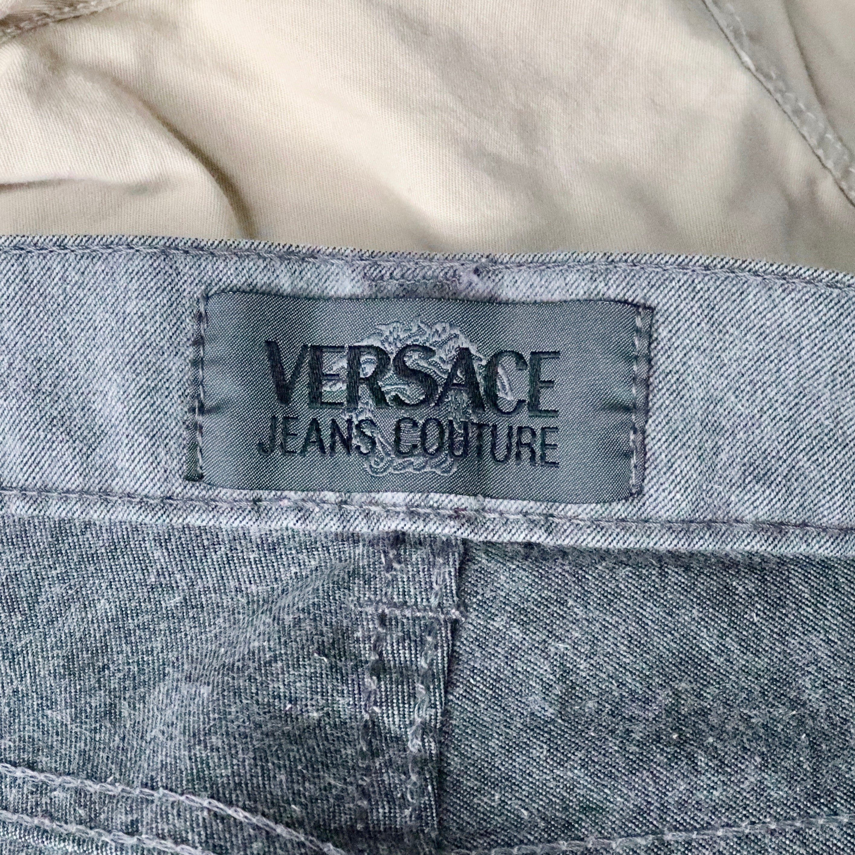 Gray Versace Pants (M-L)