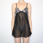 Sequin Babydoll Slip (S-M)