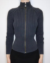 Tommy Hilfiger Zip Up Sweater (Medium) 