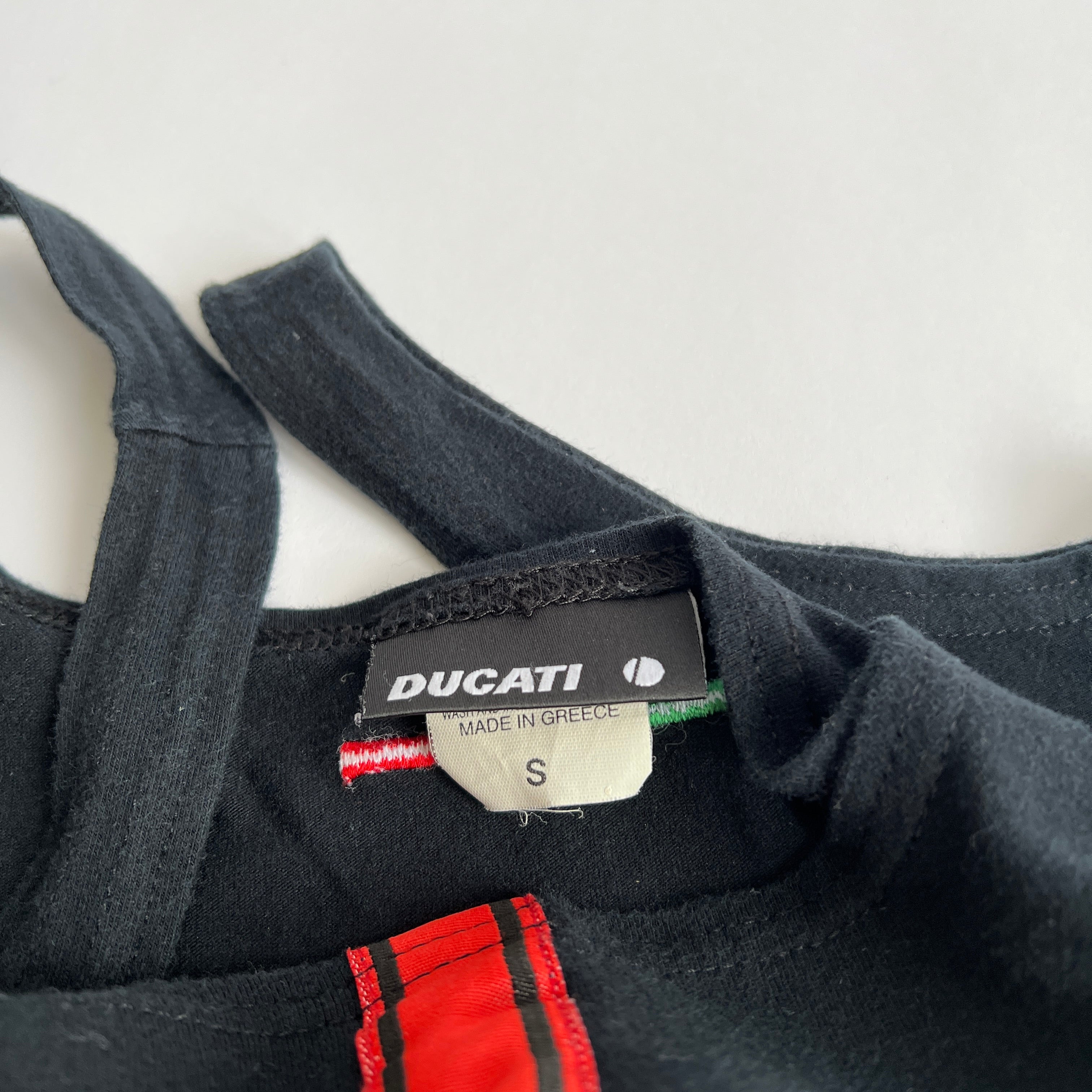 Y2K Ducati crop tank