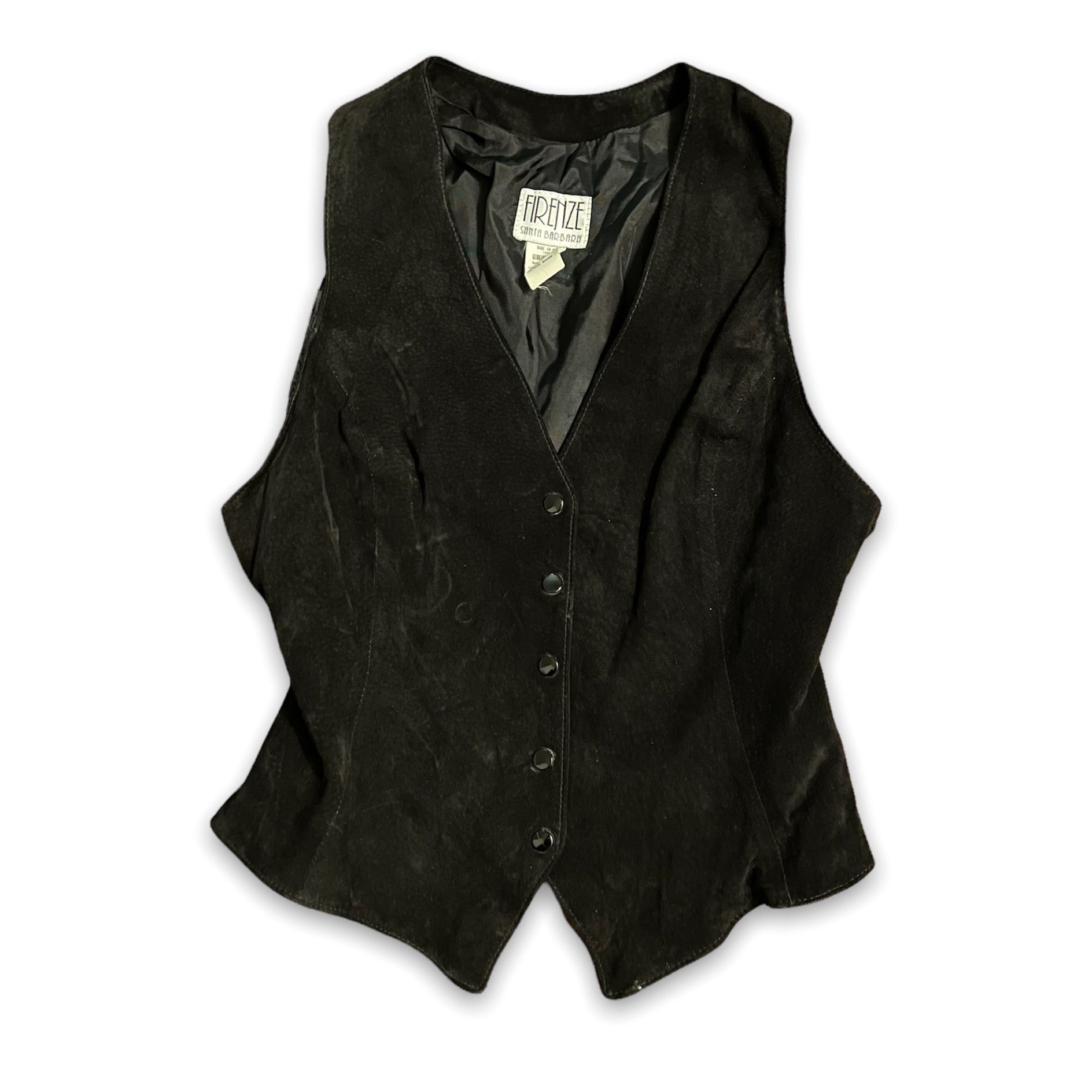 Leather vest