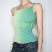 Y2K Green Gradient Cami (Medium)