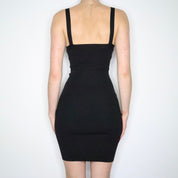 Sexy Silk Little Black Dress (S-M)