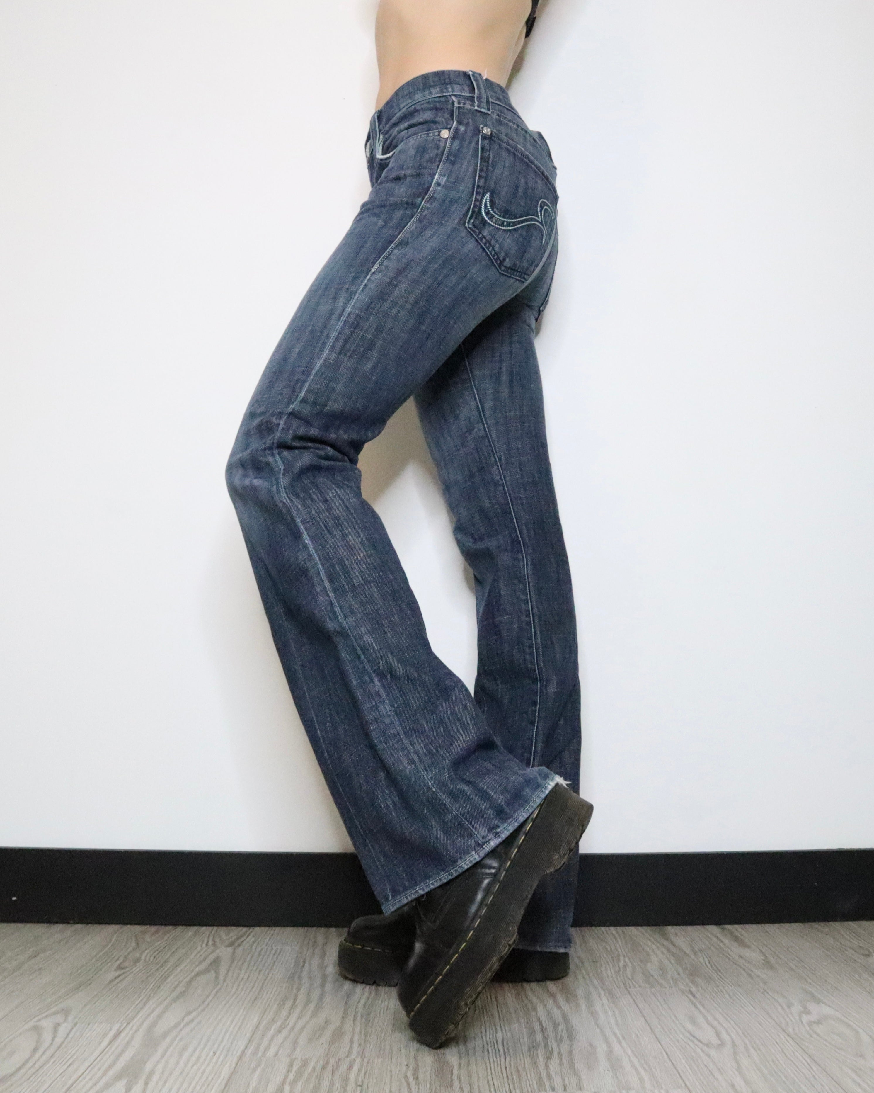 Y2K Bootcut Jeans (Medium)