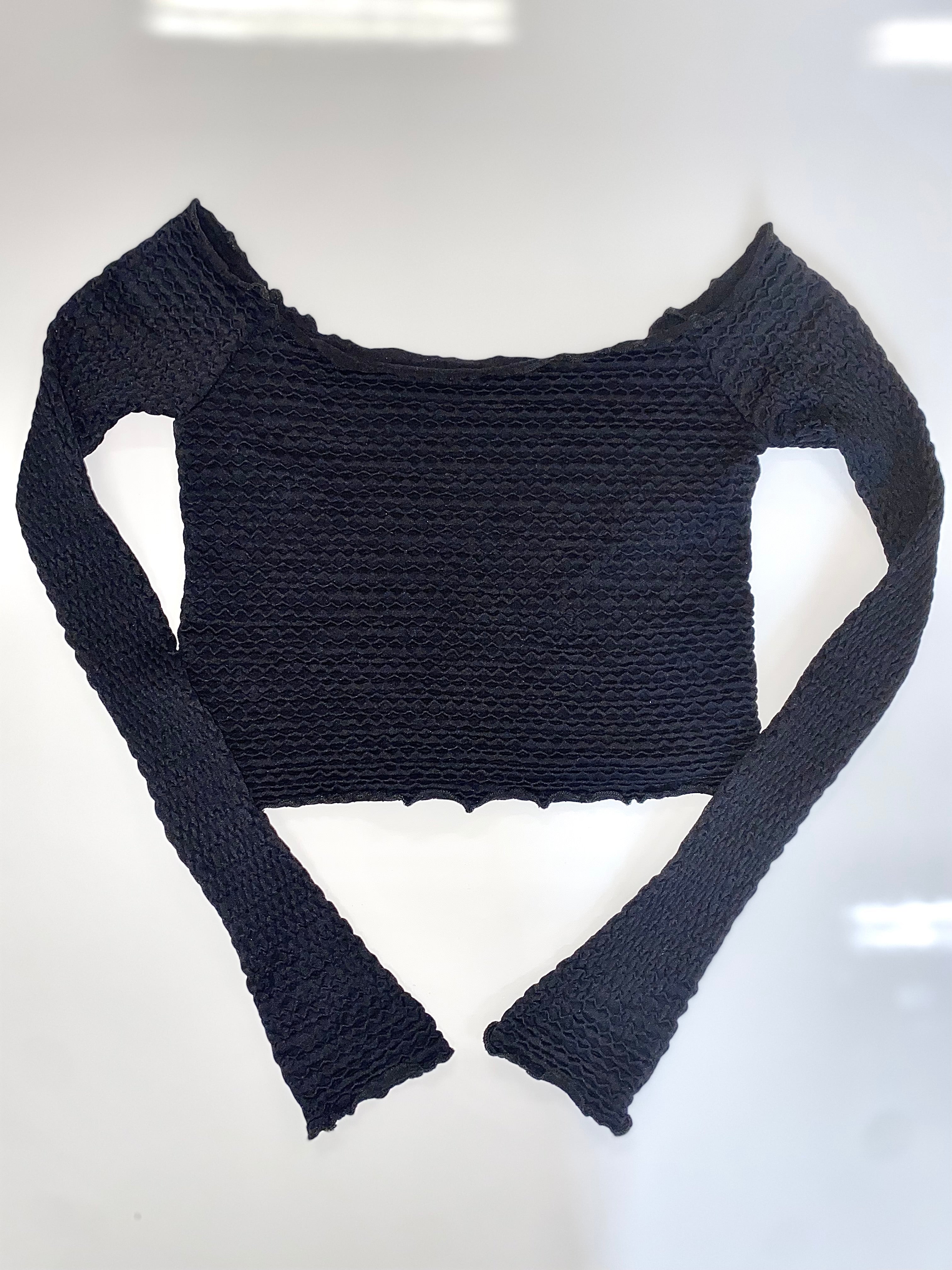 Black Stretch top
