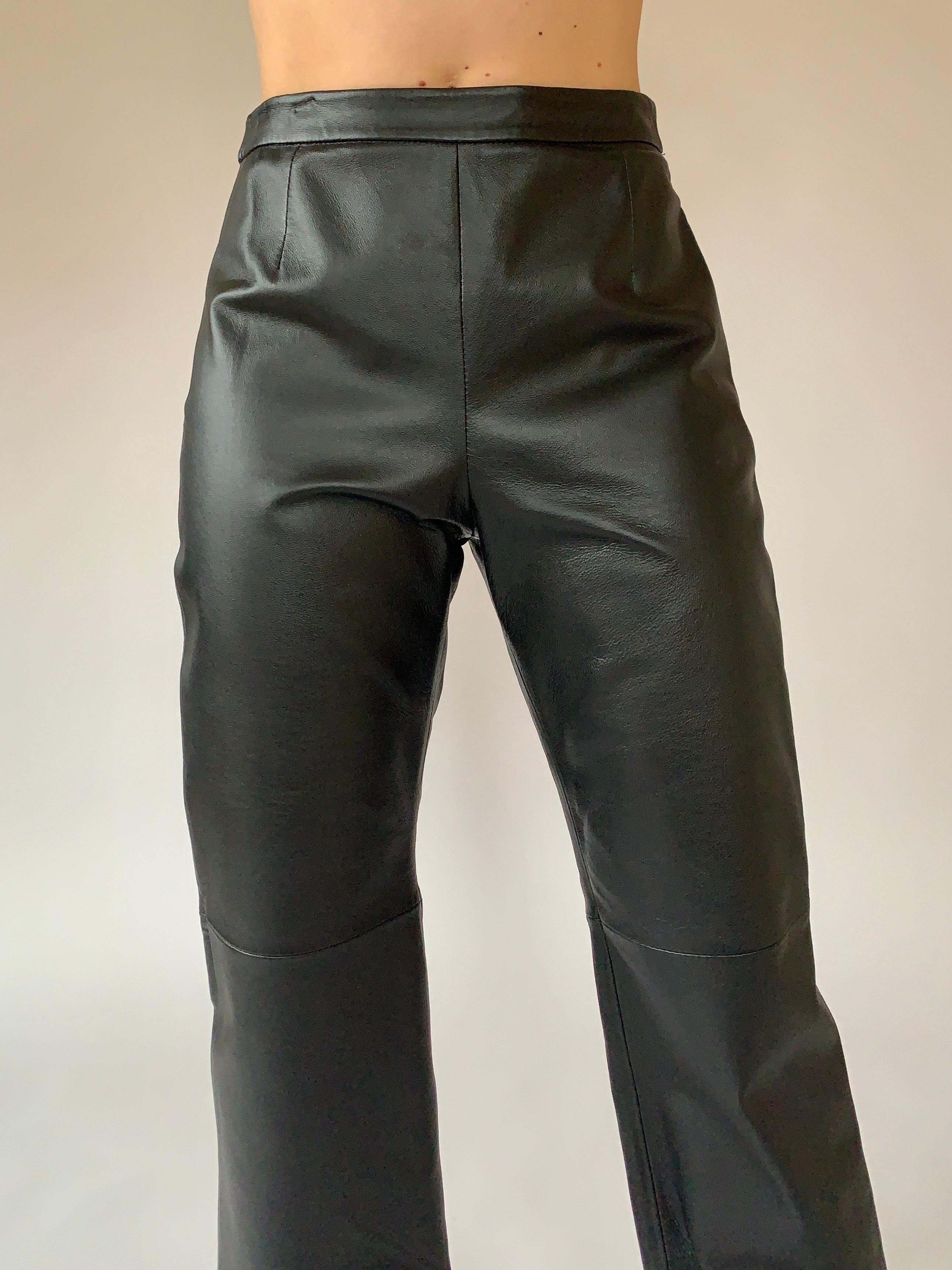 Vintage 1990s Leather Pants