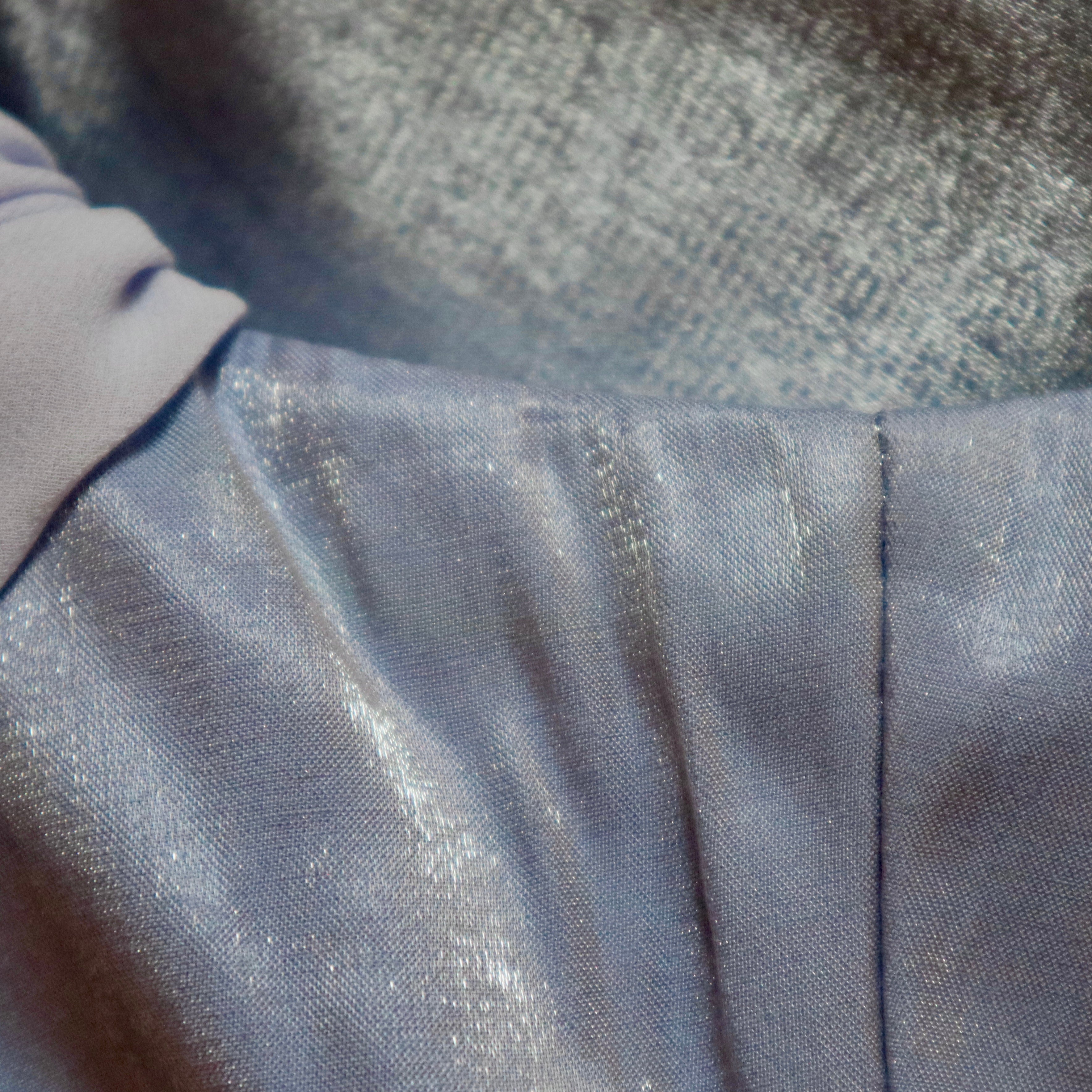 Lavender Cowl Neck Gown (S-M)