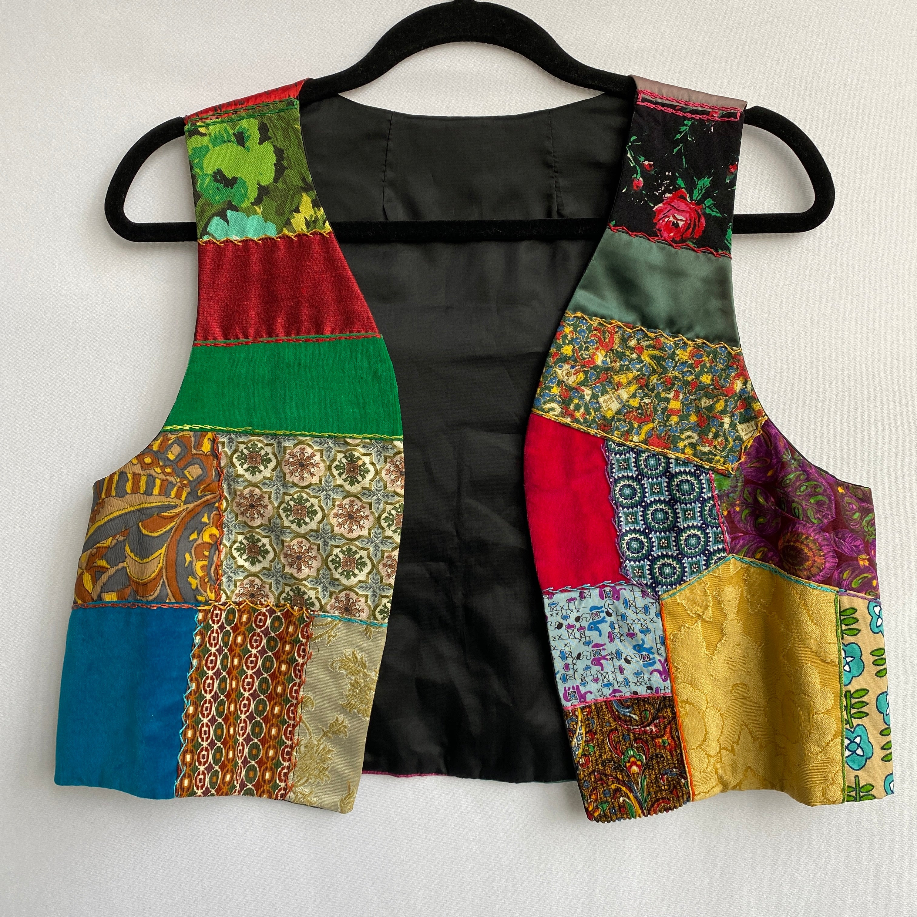 Patchwork vest