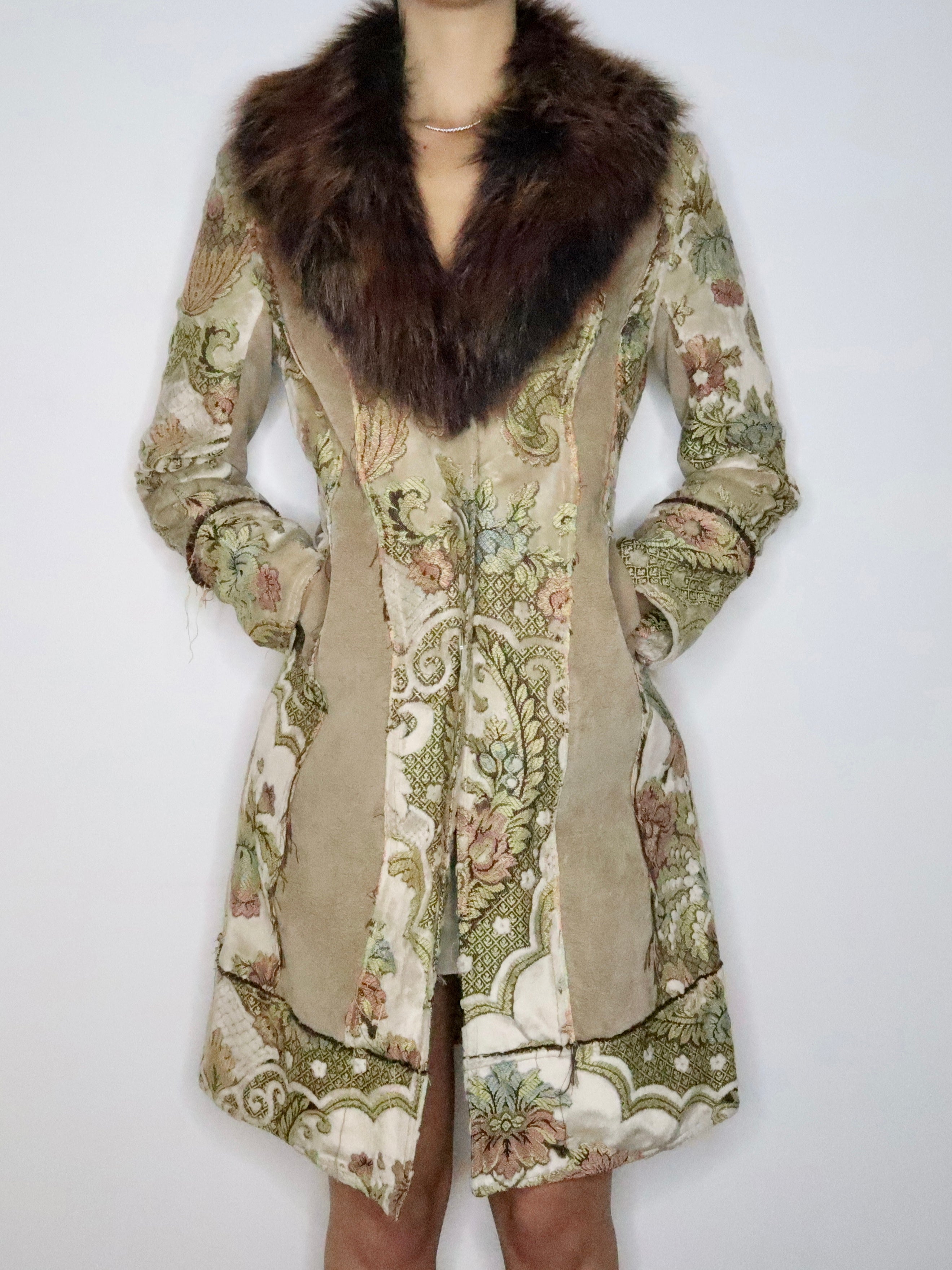 Patchwork Tapestry Coat (Medium) 