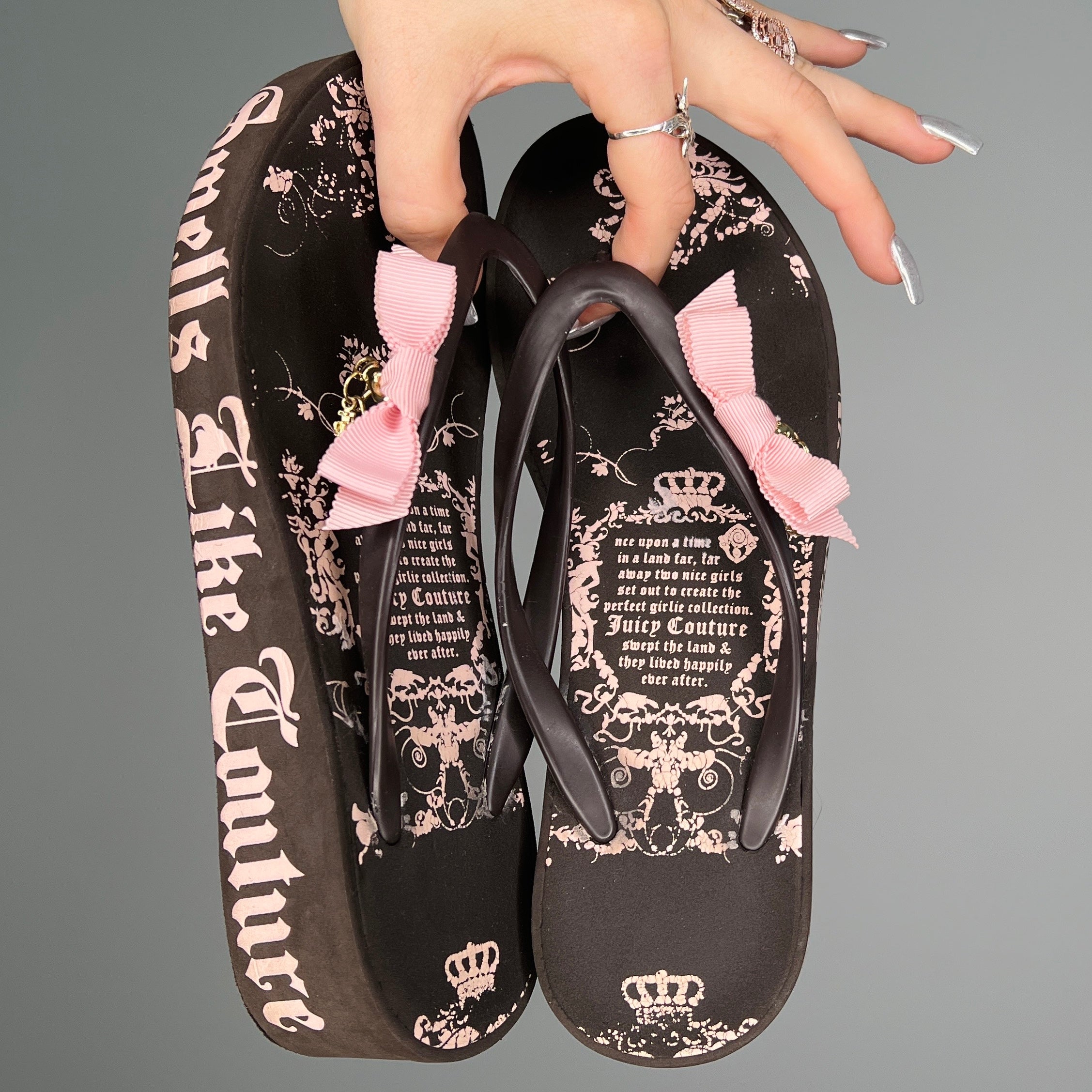 Juicy Couture Platform Sandals