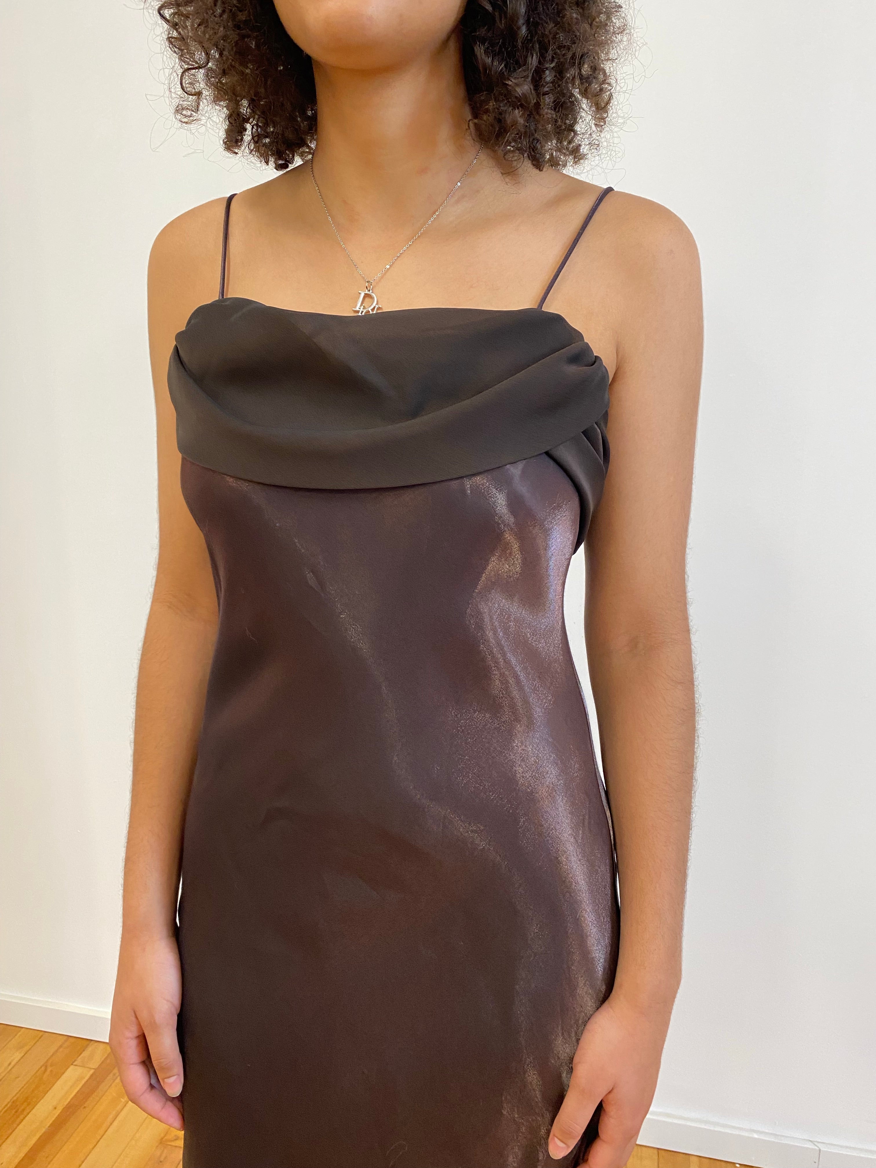 Black brown maxi