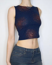 French Mesh Tank Top (Small)