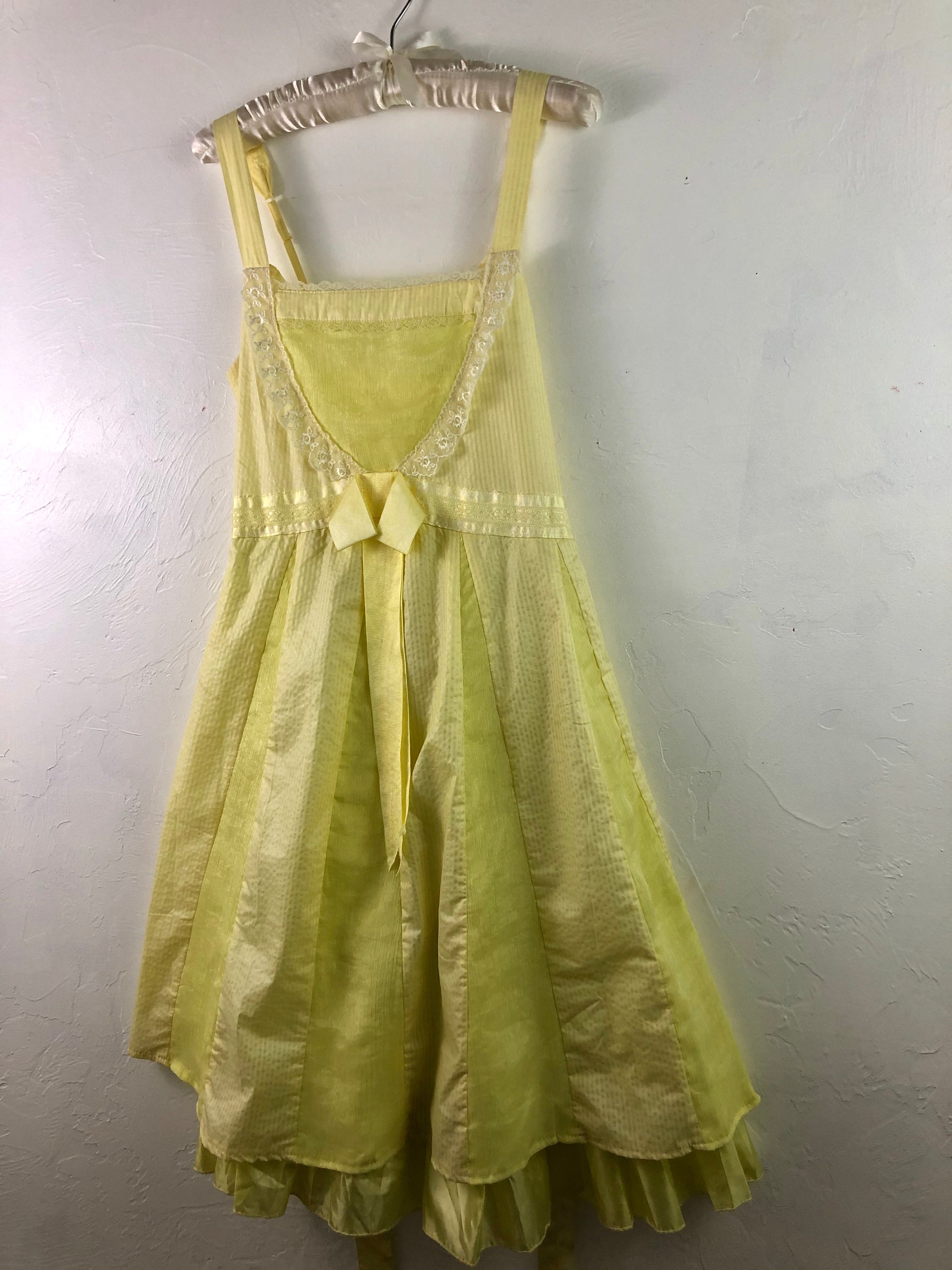 Candy shop yellow midi