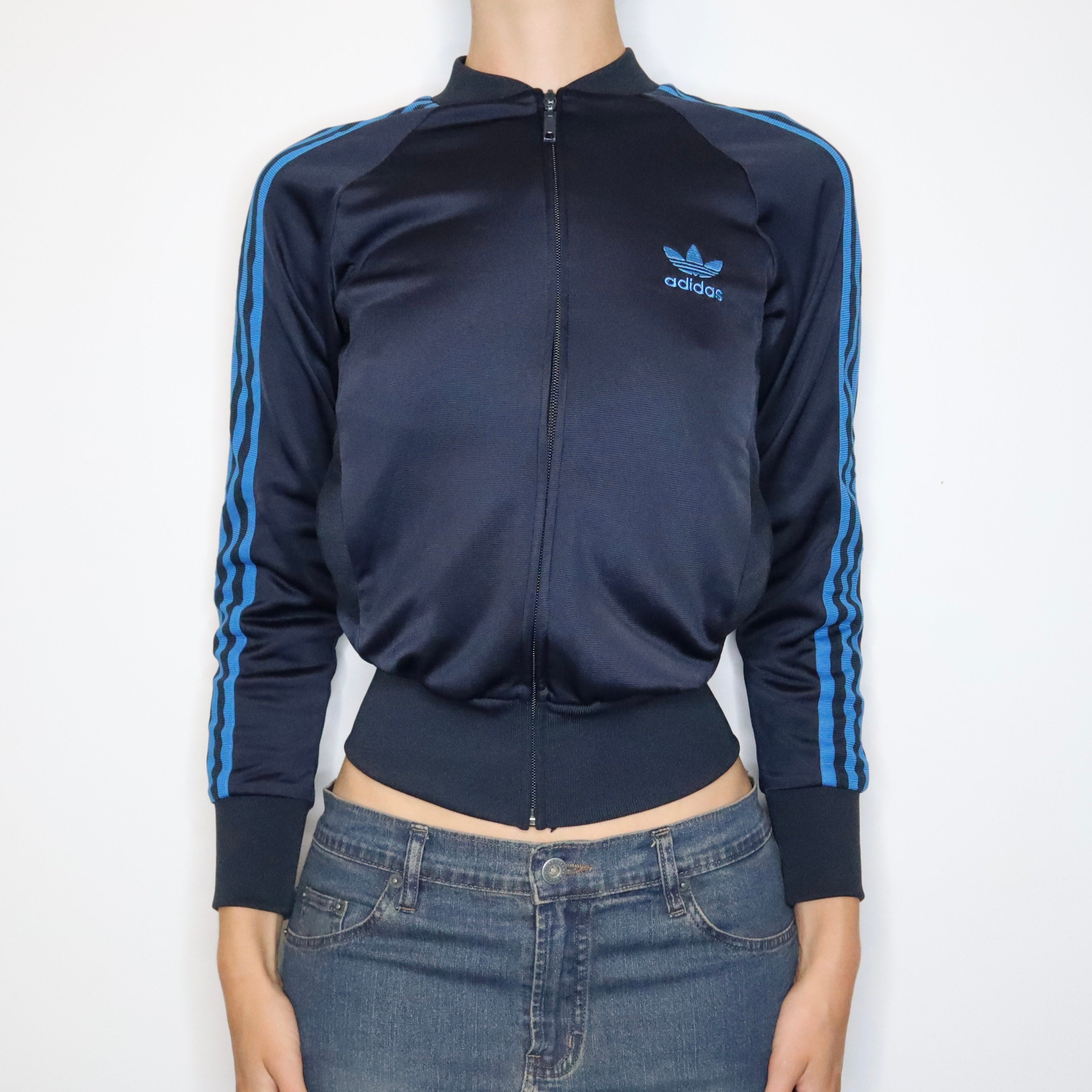 Adidas Zip Up Track Jacket (XS) 