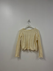 Vintage cropped knit