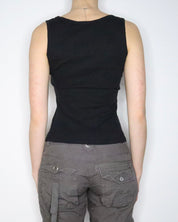 Tattoo Graphic Tank Top (S-M) 
