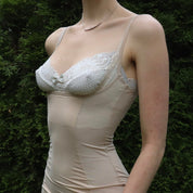 Beige Shapewear Dress (XS-S)