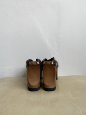 Sz 9 vintage wooden platforms