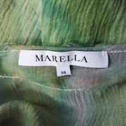 Italian Green Babydoll Blouse (XS-S) 