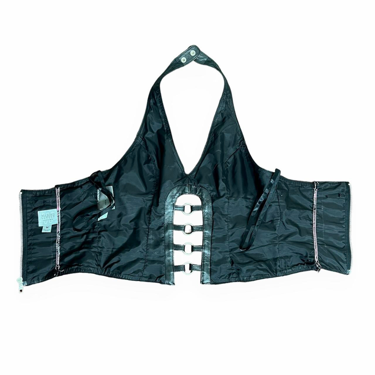 Leather halter