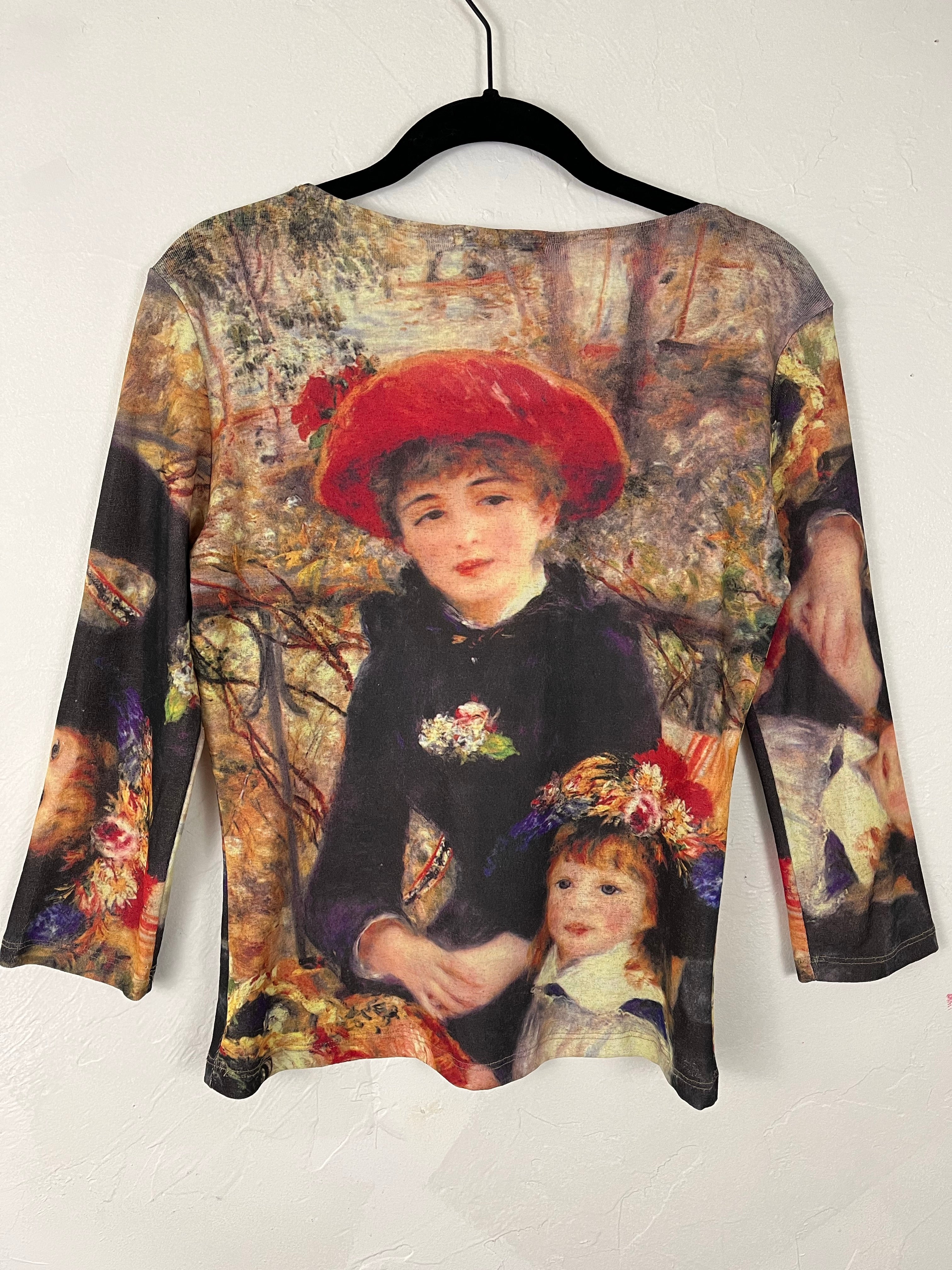 Red beret & flower crown