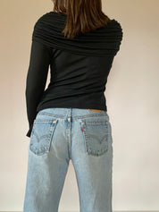 Y2K Evening Blouse