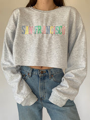 San Fran Cropped Crewneck