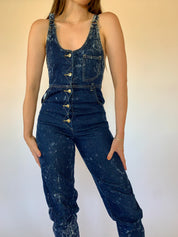 Vintage 1980s Denim Jumpsuit