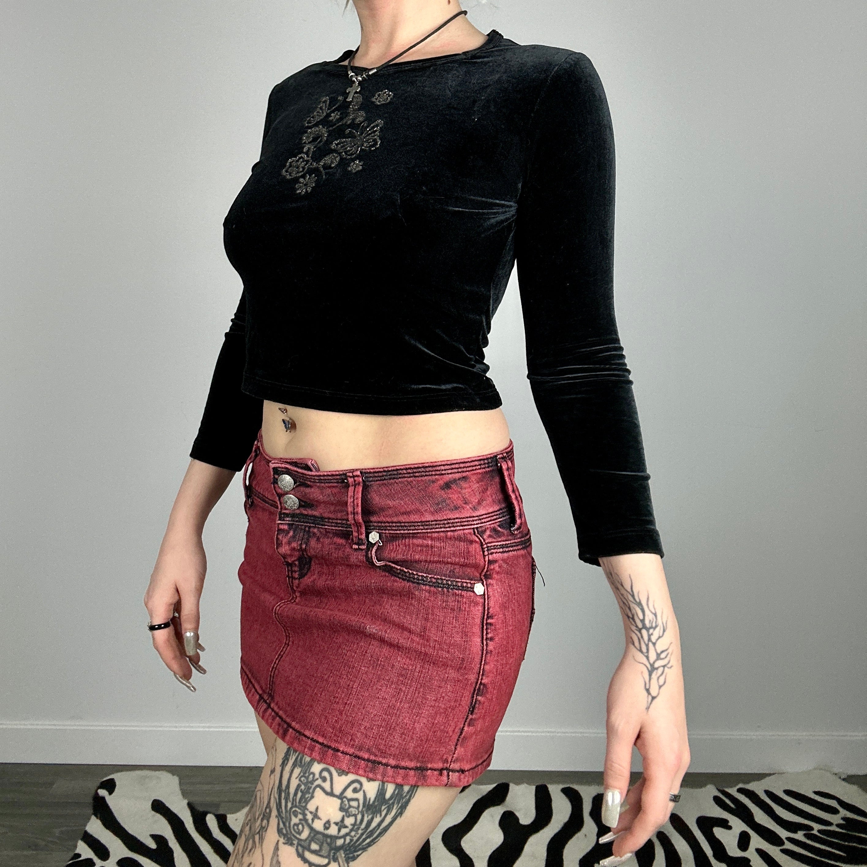 90s Glitter Butterfly Longsleeve