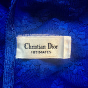 Dior Blue Lace Bodysuit (XS-S)