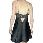 Lace bustier slip dress