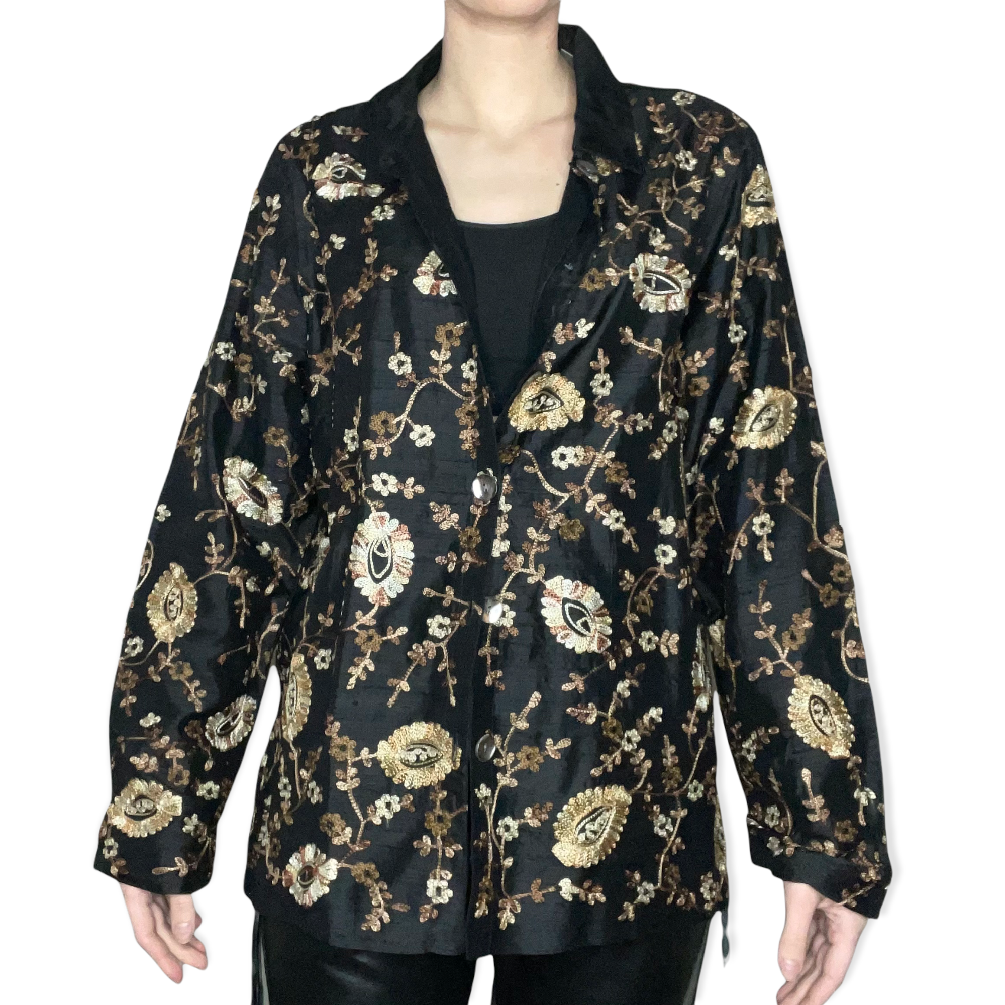 Floral light jacket