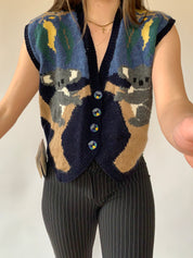 Vintage Koala Sweater Vest