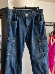 Cargo denim size 34