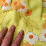 Yellow Babydoll Mini Dress (XS-S)
