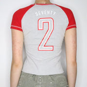 Sporty Nike Baseball Baby Tee (Small)