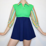 Funky Babydoll Mini Dress (XS)