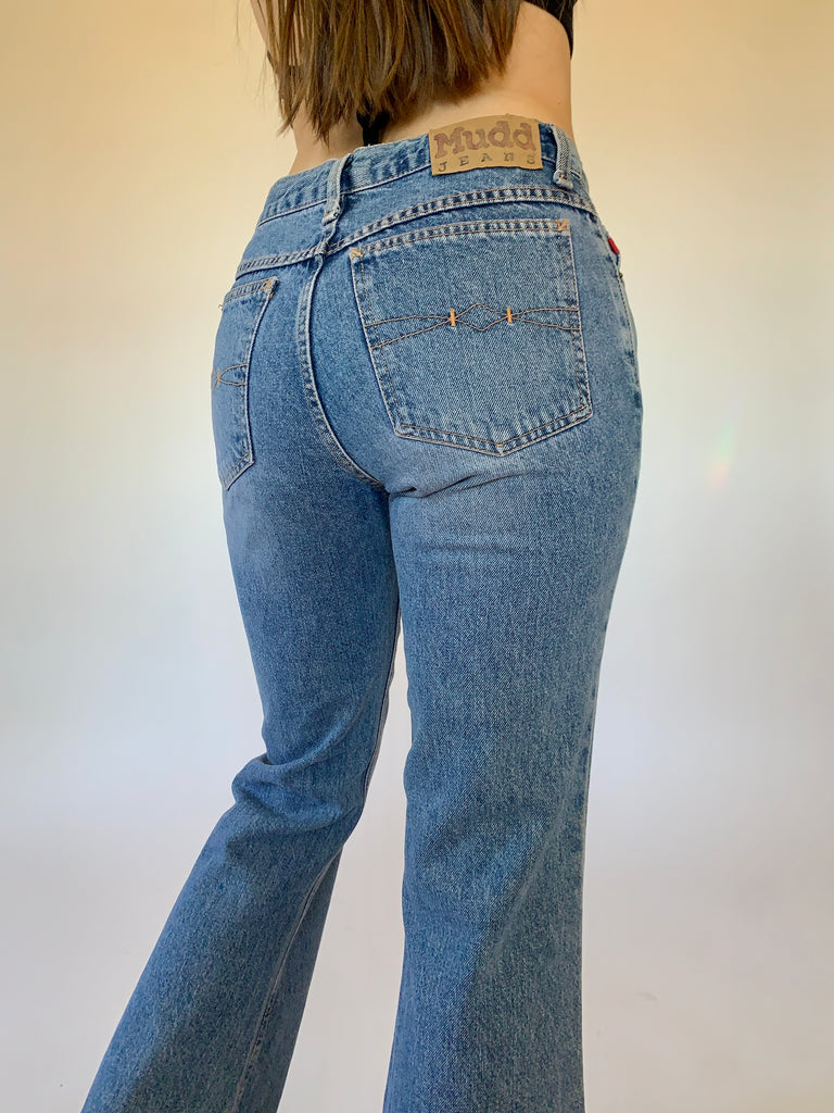 90s Mudd Jeans (S) — Holy Thrift