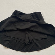 Black & pink mini skort