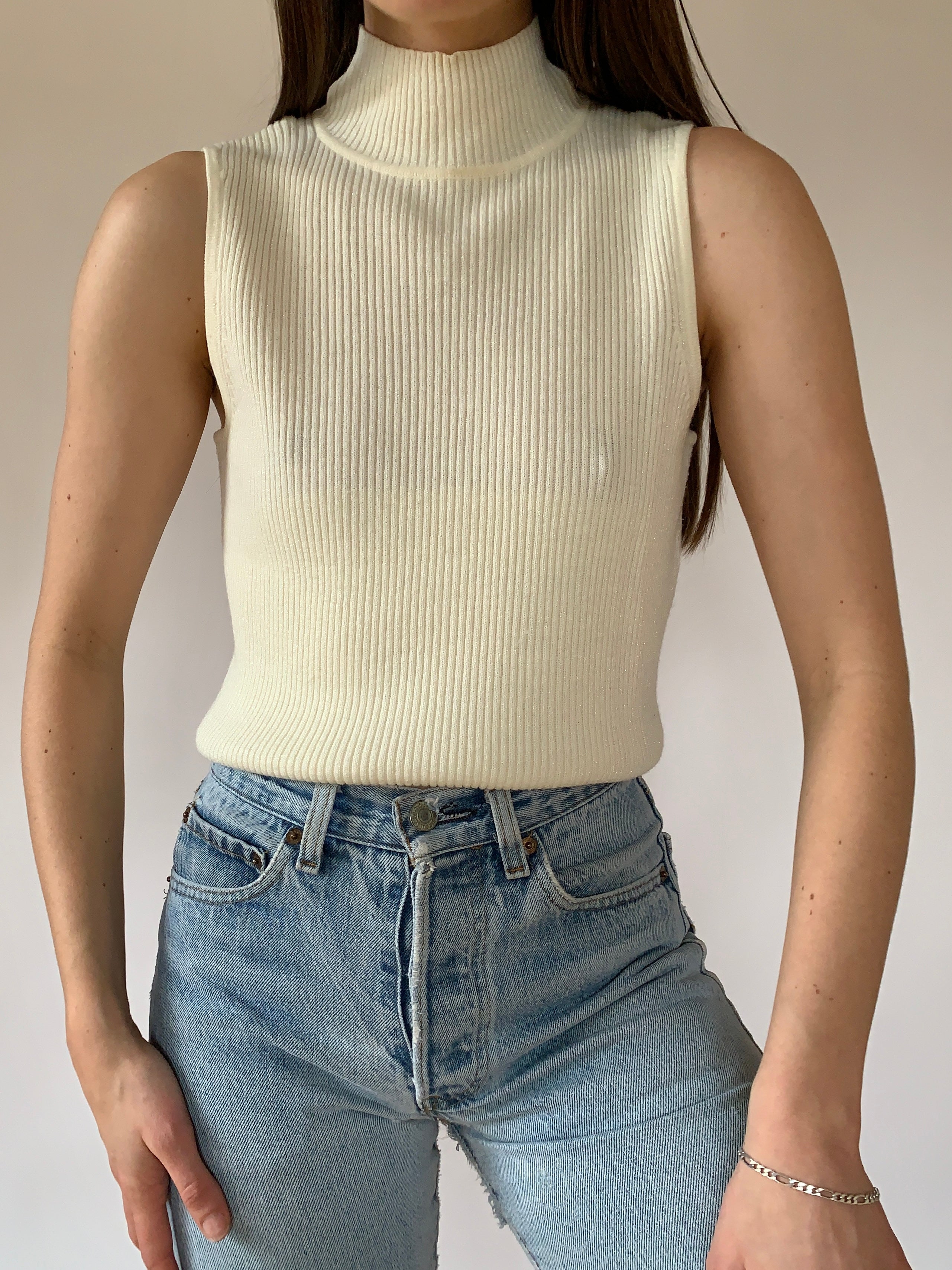Vintage 1990s Mockneck
