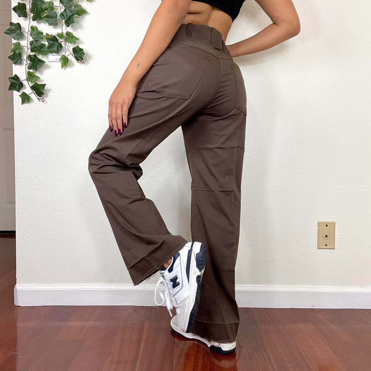 80s brown workwear