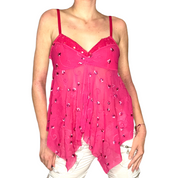 floral sequin Cami