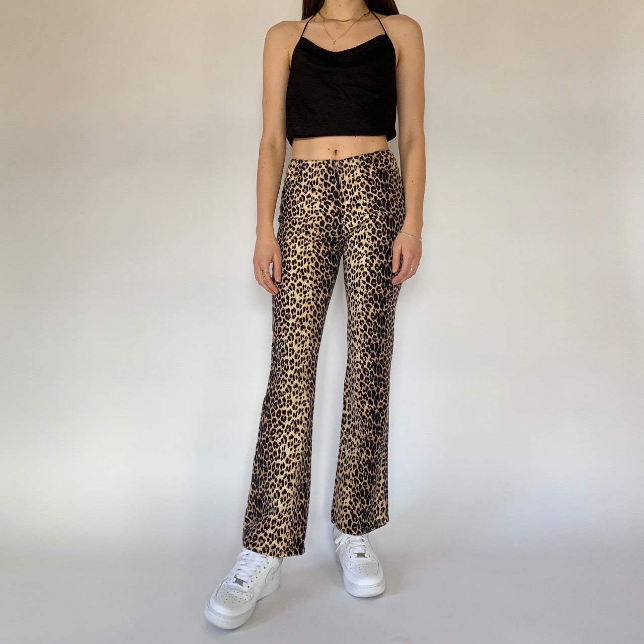 Vintage 1990s Cheetah Pants