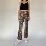 Vintage 1990s Cheetah Pants