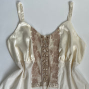 90s ivory lace cami