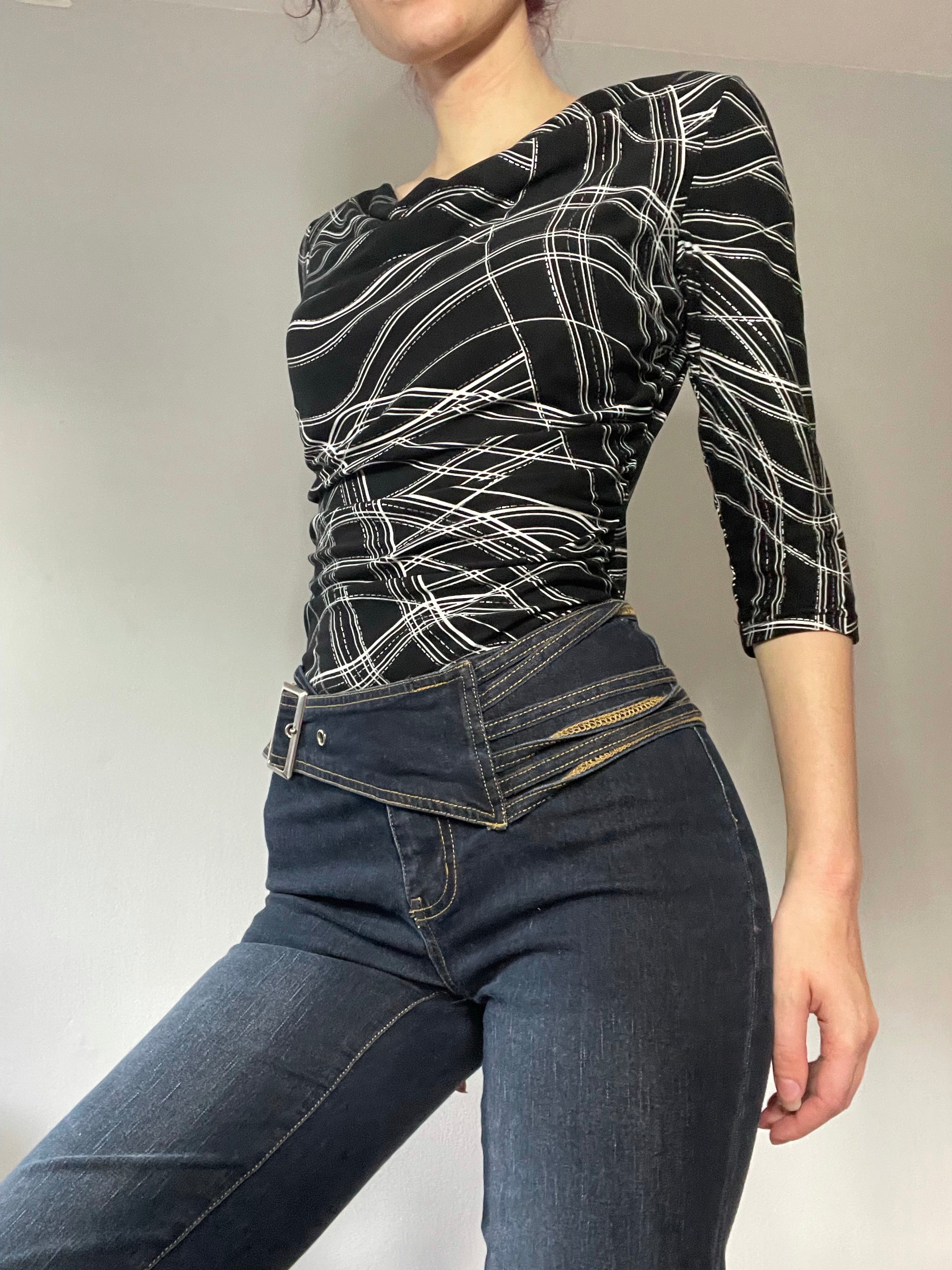 CYBER COWL NECK