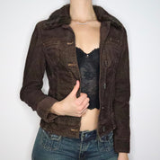 Brown Corduroy Jacket (Small)