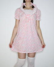 Pink Babydoll Nightgown (M-L)