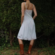 Antique Pale Blue Slip (M-L)