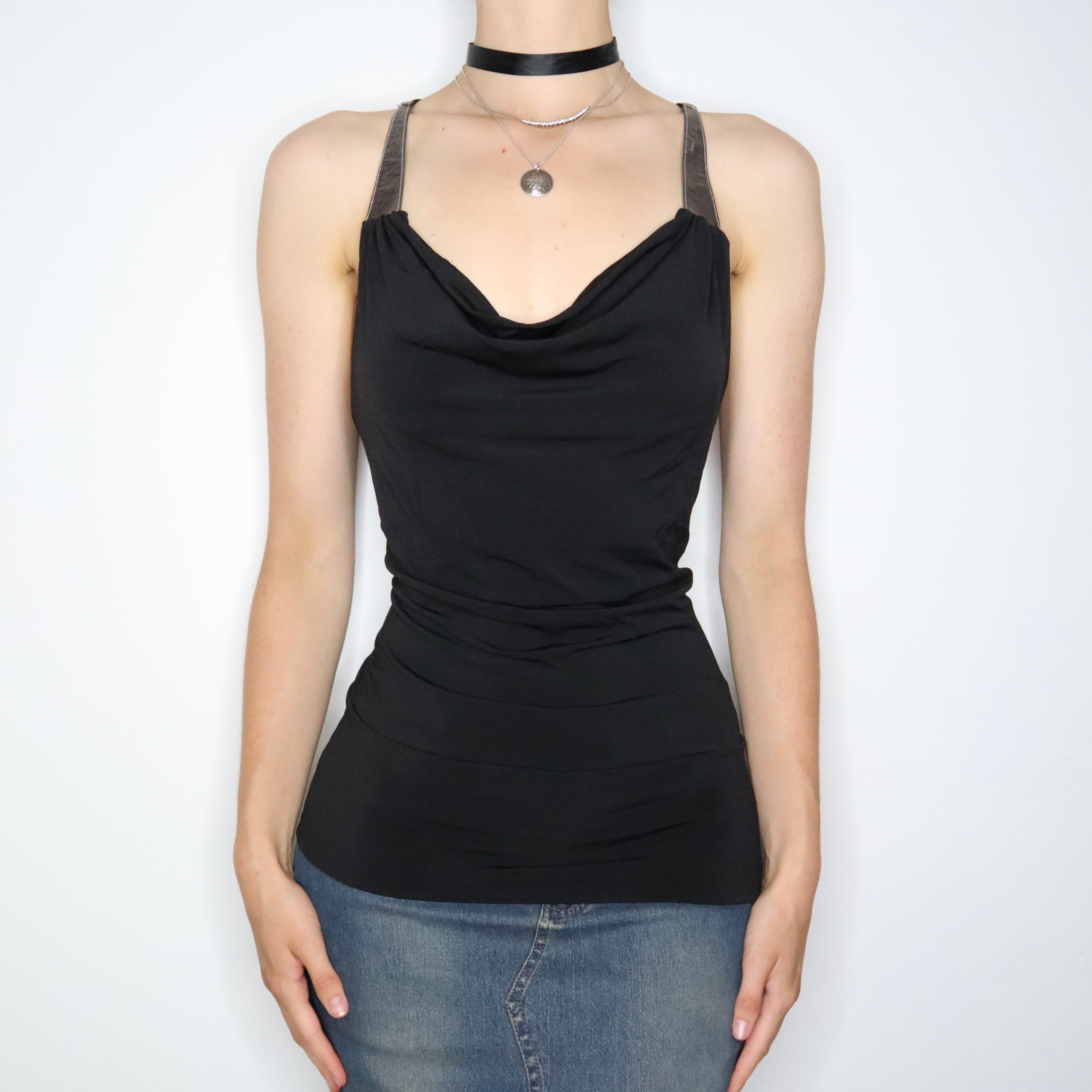 Guess Black Backless Top (S-M) 